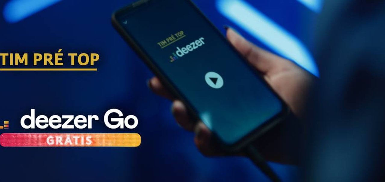 TIM oferece Deezer GO grátis nos planos pré-pagos