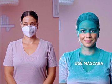 Vídeo sobre eficácia de máscara PFF2 faz sucesso na internet; veja