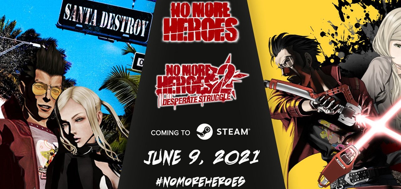 No More Heroes e No More Heroes 2 serão lançados para PC nesta semana