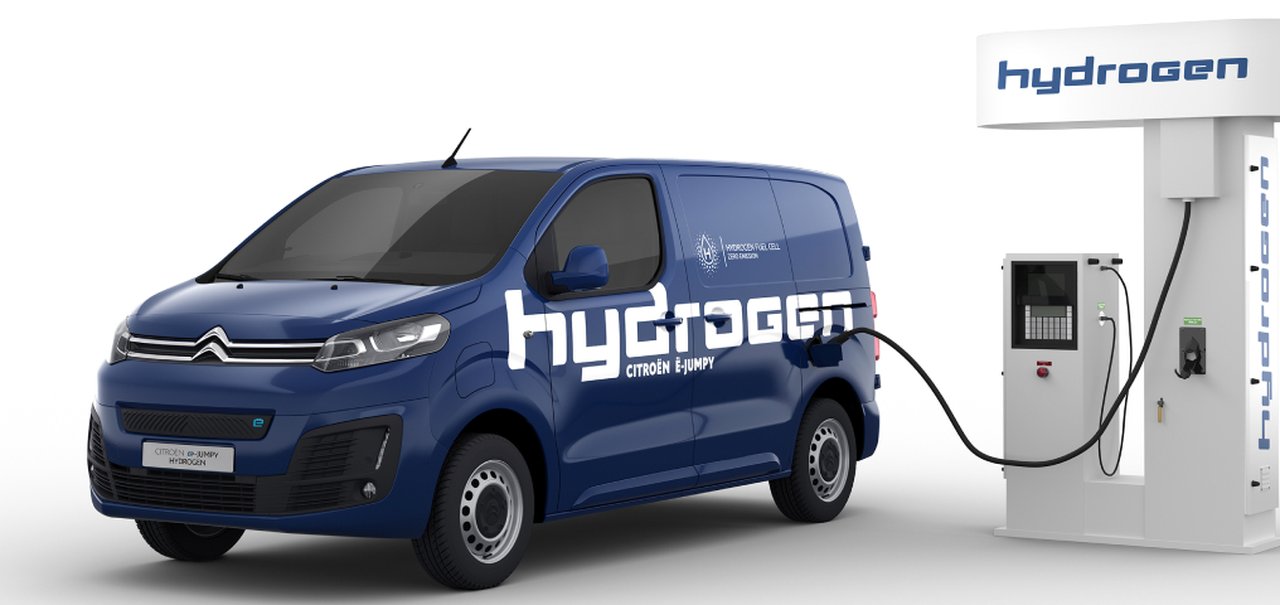 Citroën revela van movida a hidrogênio com 400 km de autonomia