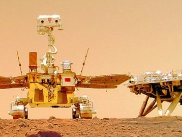 NASA registra imagens do rover chinês Zhurong em Marte