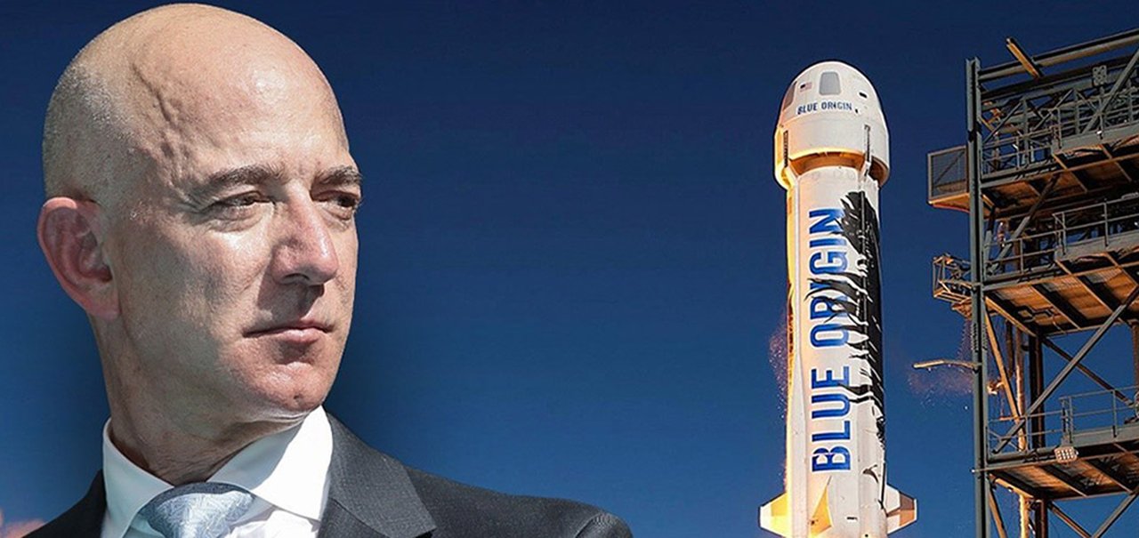 Lance de R$ 142 milhões vence leilão para ir ao espaço com Bezos