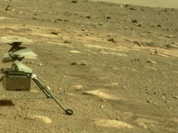 Helicóptero da NASA em Marte recebe prêmio de exploração espacial