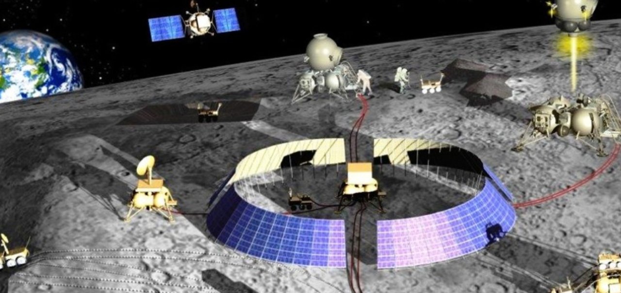 China e Rússia apresentam projeto para a construção de base lunar