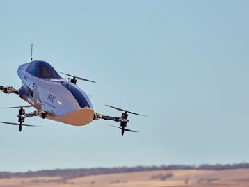 Carro voador elétrico que lembra Star Wars completa testes com sucesso