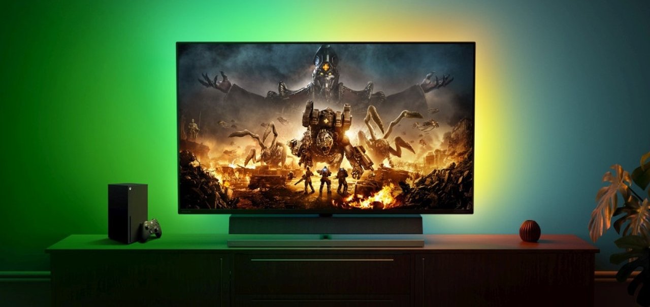 Microsoft anuncia TV e monitores projetados para jogar no Xbox