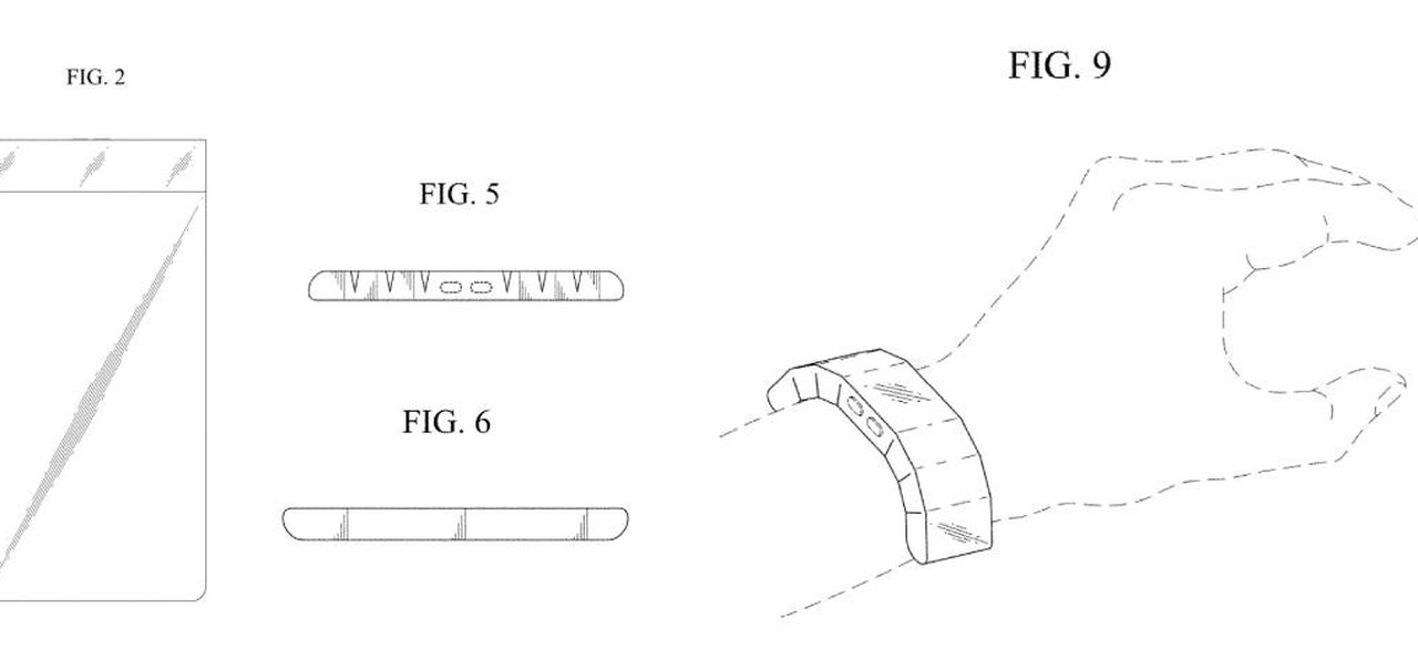 Patente da Samsung mostra tela de celular que vira smartwatch