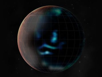 Sonda Hope envia imagens detalhadas da 'aurora boreal' de Marte