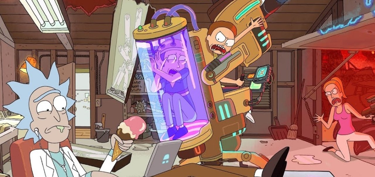 Rick e Morty 5x4: Rick cria monstros em laboratório (promo)