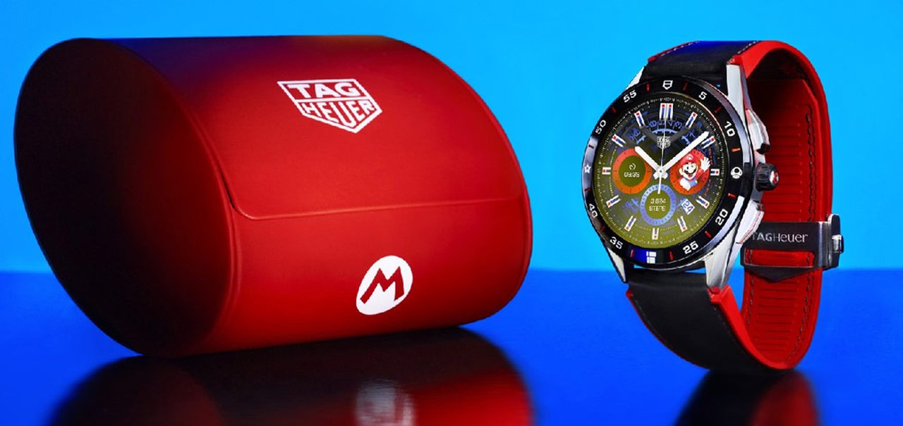 Tag Heuer anuncia smartwatch do Super Mario por US$ 2.150