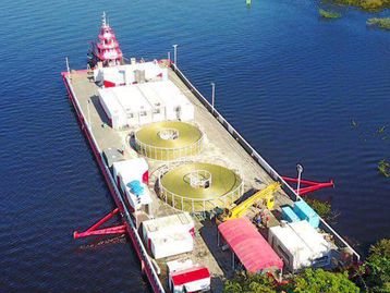Exército Brasileiro lança 620 km de fibra ótica no Rio Negro