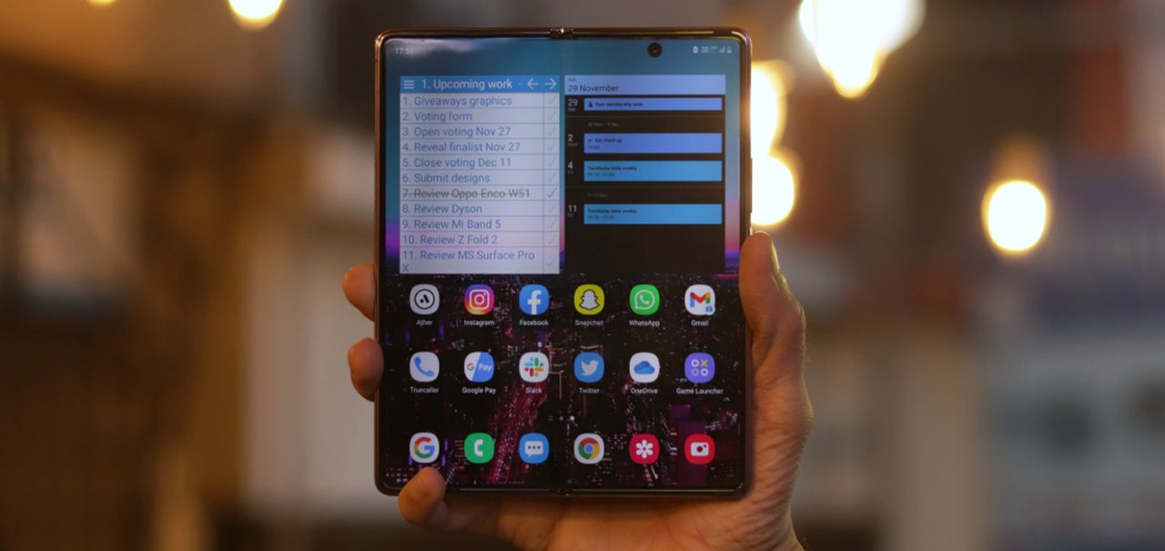 Galaxy Z Fold 3 pode ganhar o posto de melhor celular da Samsung