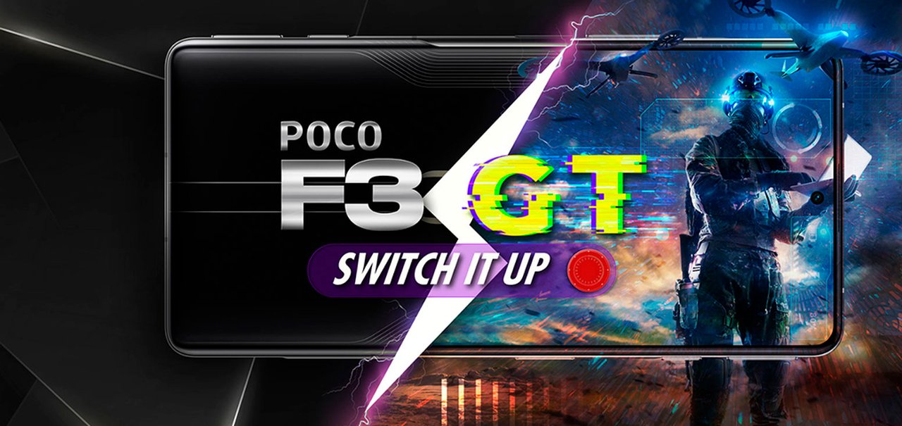 Poco F3 GT é anunciado com Dimensity 1200 e gatilhos Maglev