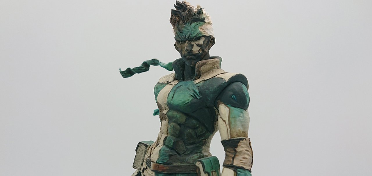 MGS: artista cria action figure do icônico Snake de Yoji Shinkawa