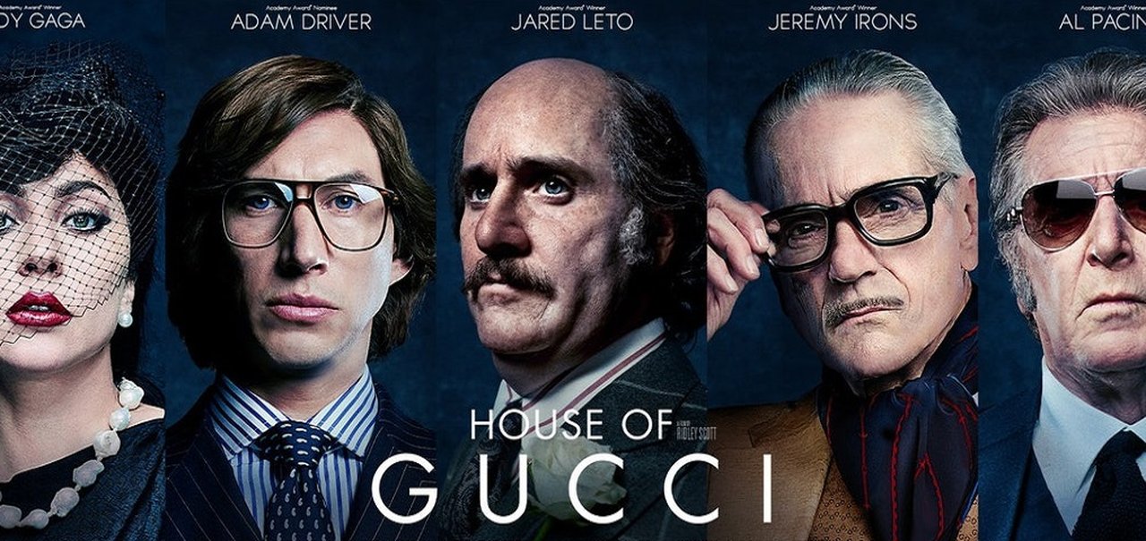 House of Gucci: Jared Leto surge irreconhecível ao lado de elenco do filme