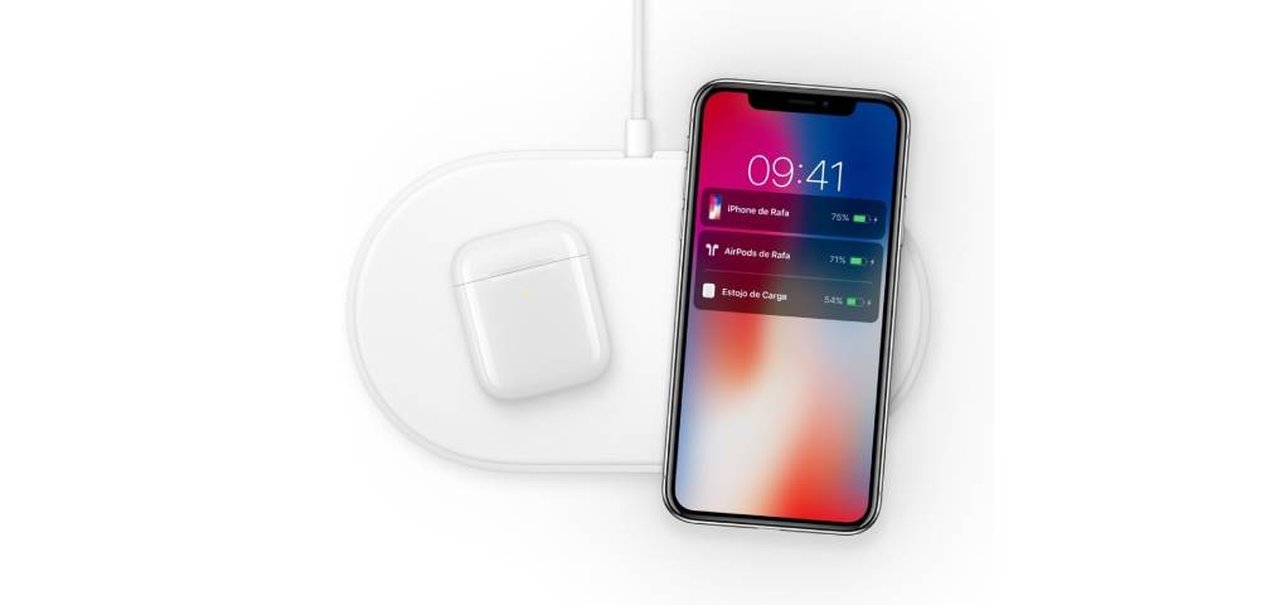 Veja imagens do AirPower, carregador sem fio cancelado da Apple 