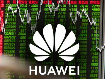 Huawei relata maior queda de receita de todos os tempos