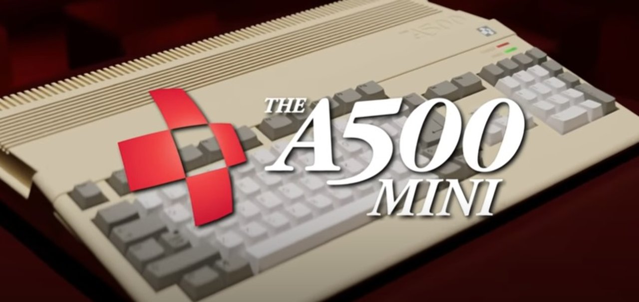 Versão mini do clássico retrô Amiga 500 é anunciado para 2022