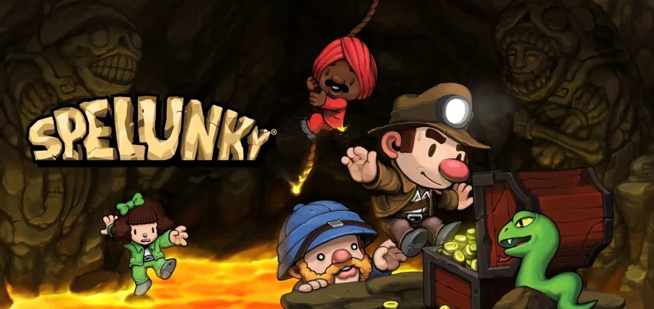 Spelunky 1 e 2 serão lançados para Switch no dia 26 de agosto