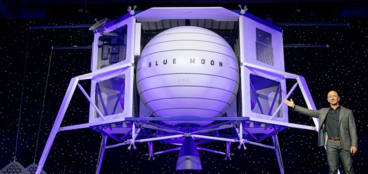 Blue Origin processa a NASA por contrato com a SpaceX