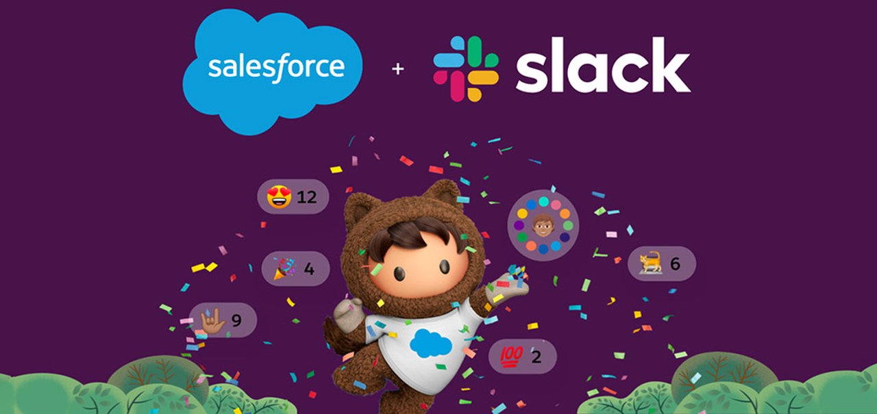 Salesforce anuncia primeiras integrações com Slack após a compra