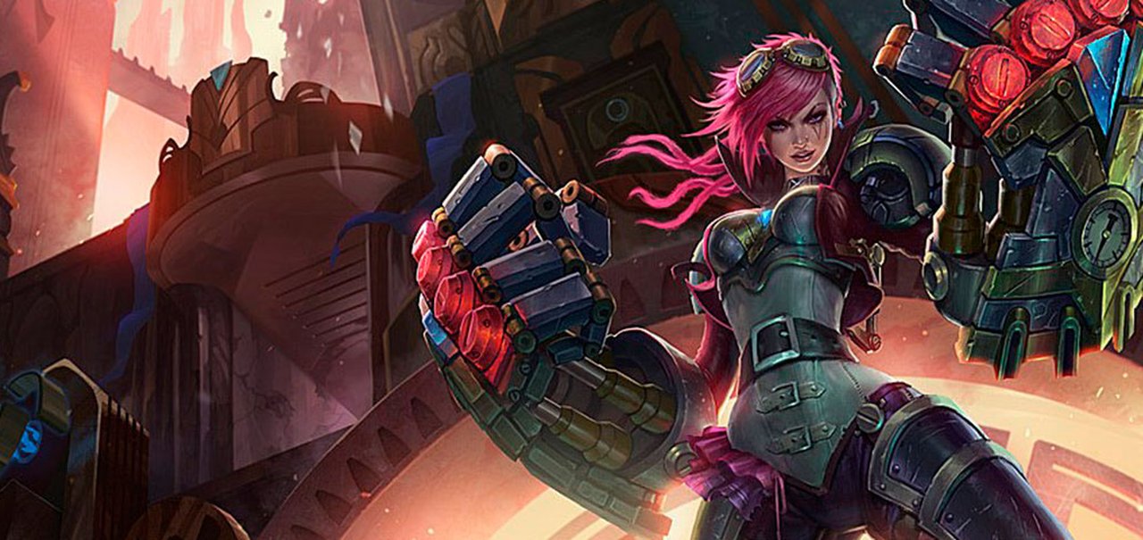 Vi do LoL vira cosplay incrível com manoplas realistas