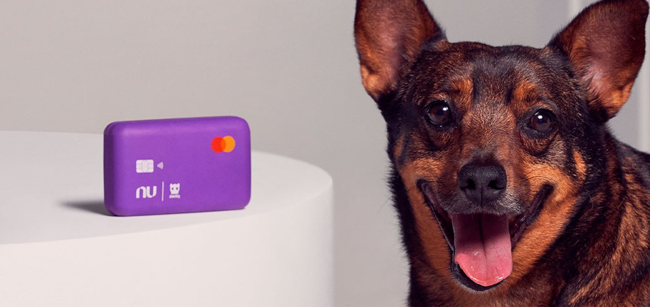 Nubank lança o NuDog, um cartão de borracha para cachorros