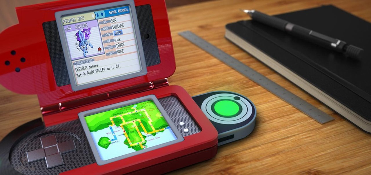 Modder transforma Pokédex de brinquedo em Nintendo DS funcional