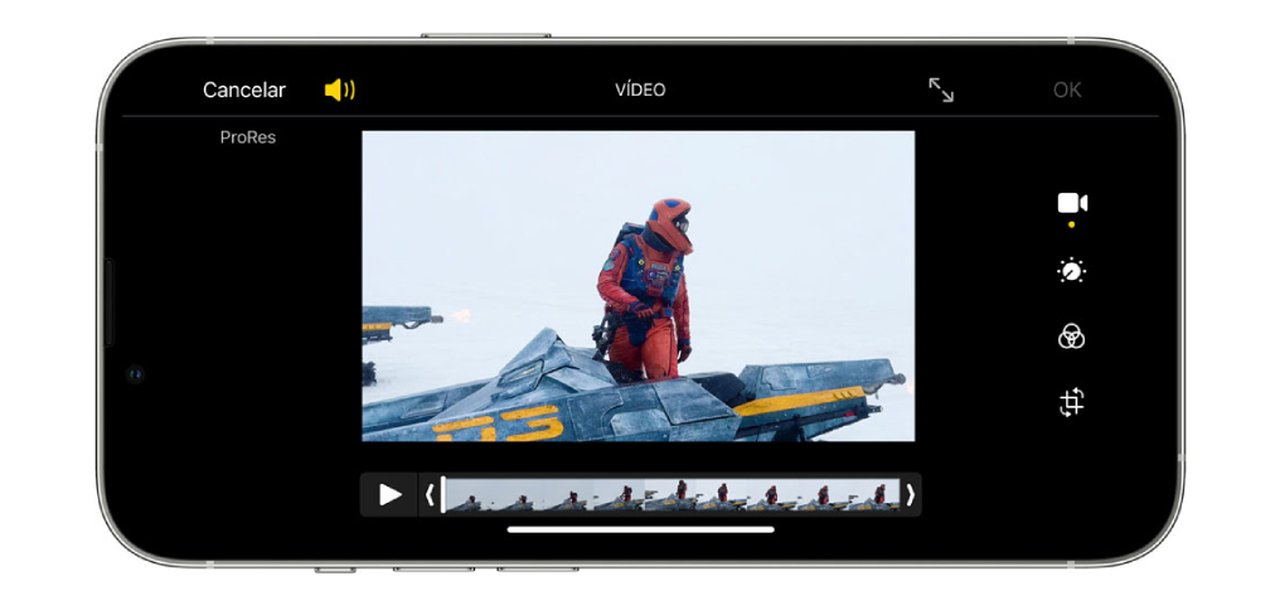 iPhone 13 Pro: vídeo de um minuto em 4K ProRes ocupa até 6 GB