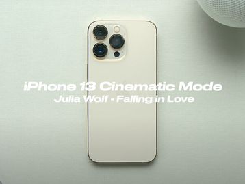 Clipe musical exibe modo cinematográfico do iPhone 13 Pro em ação