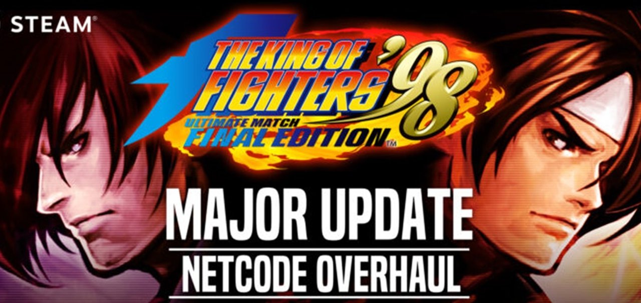 The King of Fighters 98 Ultimate Match de PC receberá rollback netcode