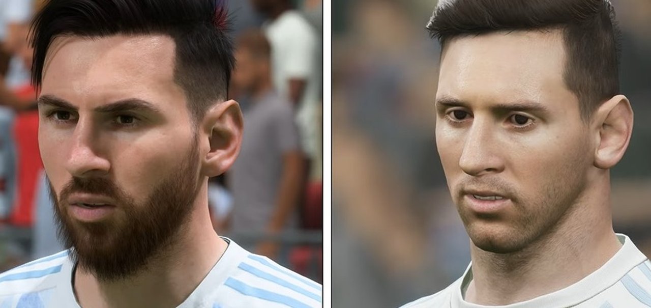 EFootball vs FIFA 22: confira a comparação dos gráficos em vídeo!