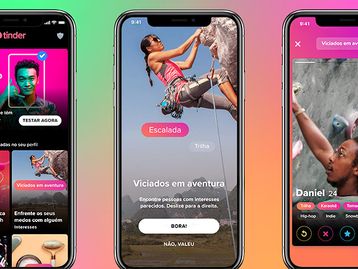 Tinder ganha match por gostos em comum e bate-papo 'antecipado'