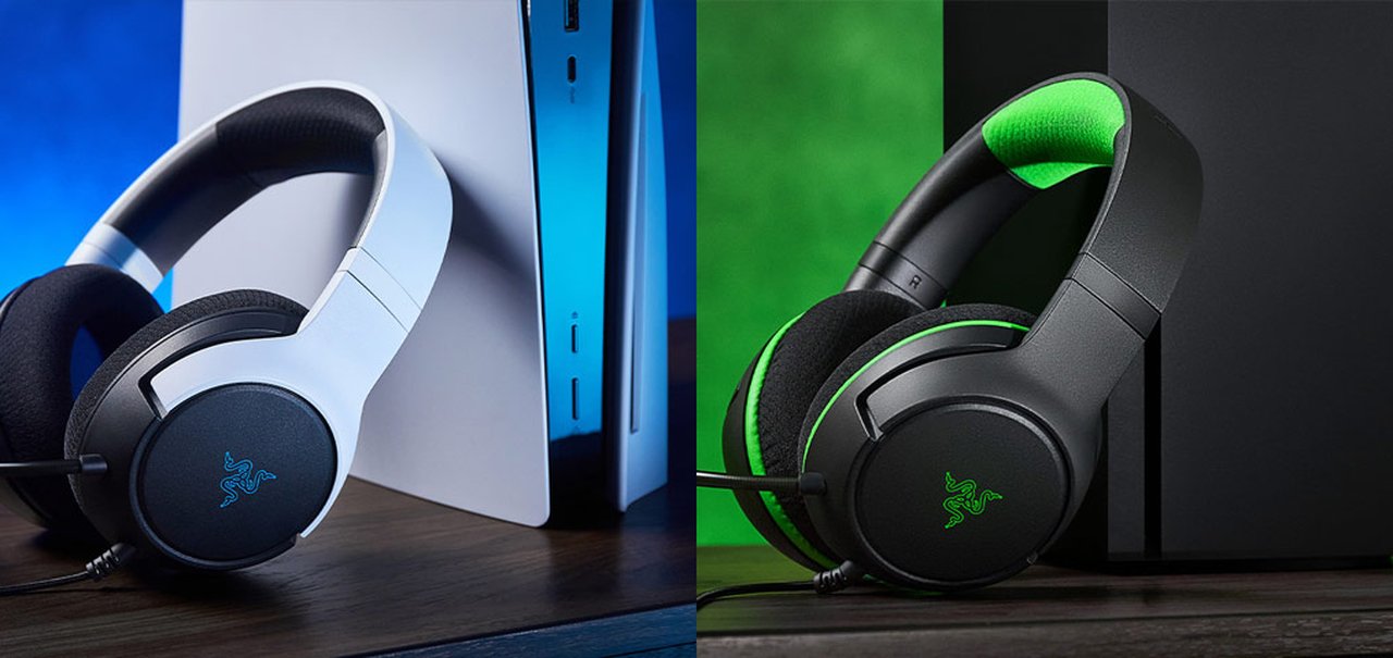 Razer Kaira X é o headset mais acessível da linha nos consoles