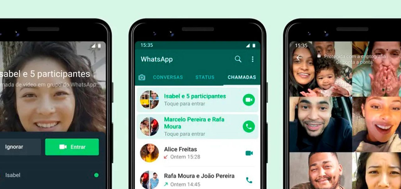 WhatsApp: nova função facilita uso de chamadas em grupos