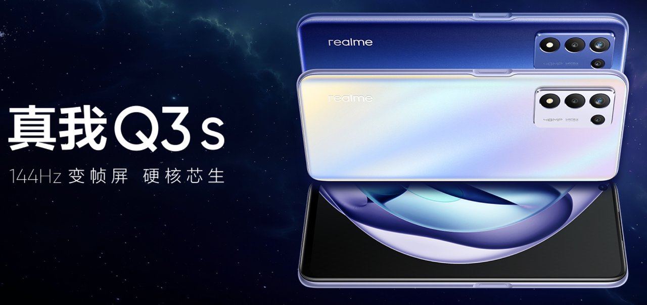 Realme Q3s traz tela de 144 Hz e hardware focado em jogos