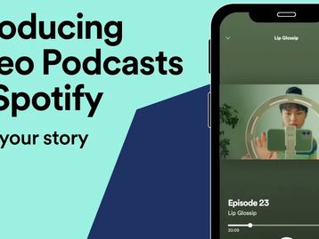 Spotify abre os podcasts em vídeo para mais criadores