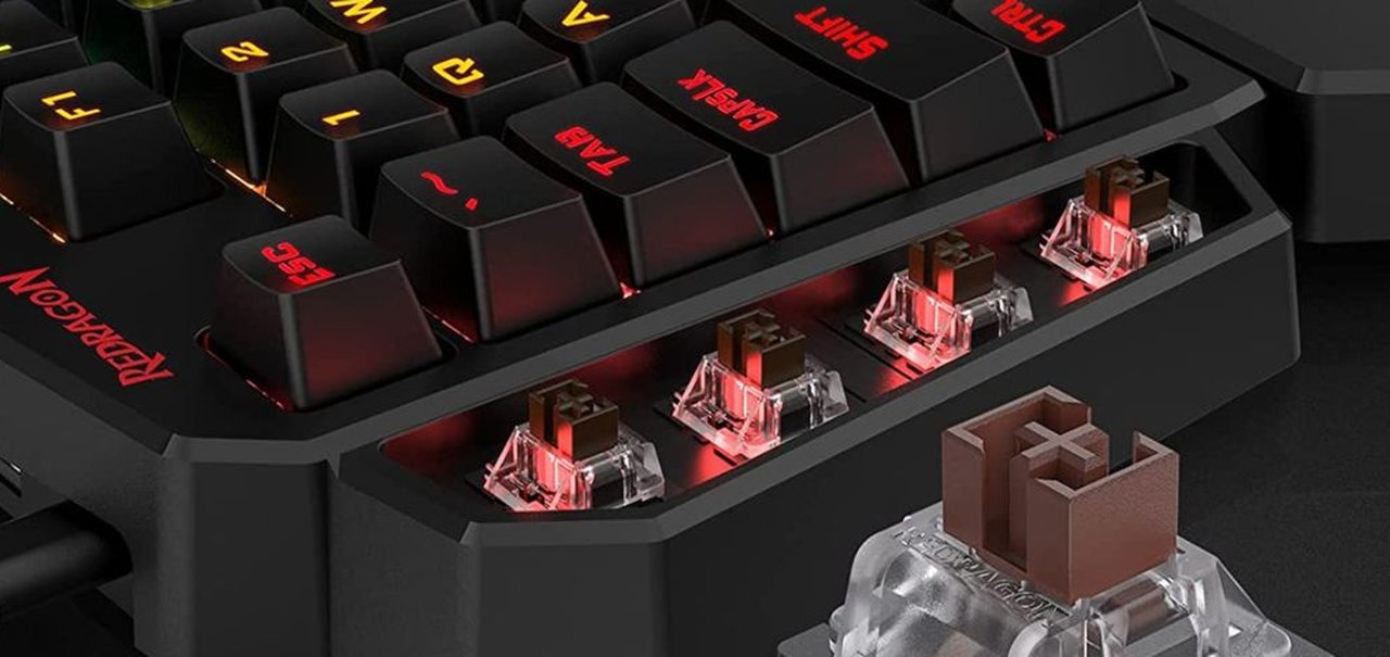 Periféricos gamer: 5 modelos de teclado One Hand para conhecer