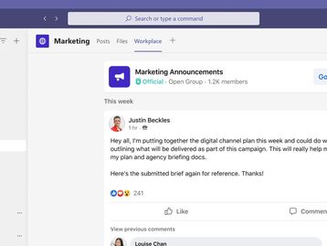 Microsoft e Meta anunciam integração entre Teams e Workplace