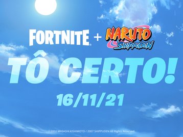 Confirmado: Naruto chega a Fortnite na próxima semana