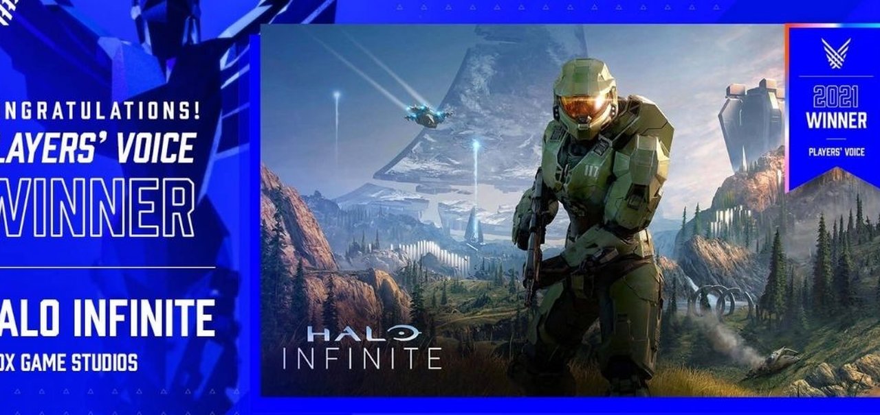 Halo Infinite ganha prêmio do público no The Game Awards 2021