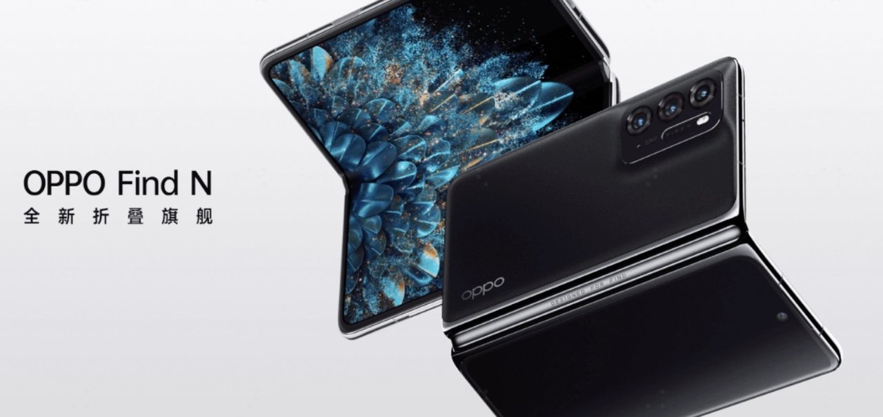 Veja novas imagens do Find N, celular dobrável da Oppo