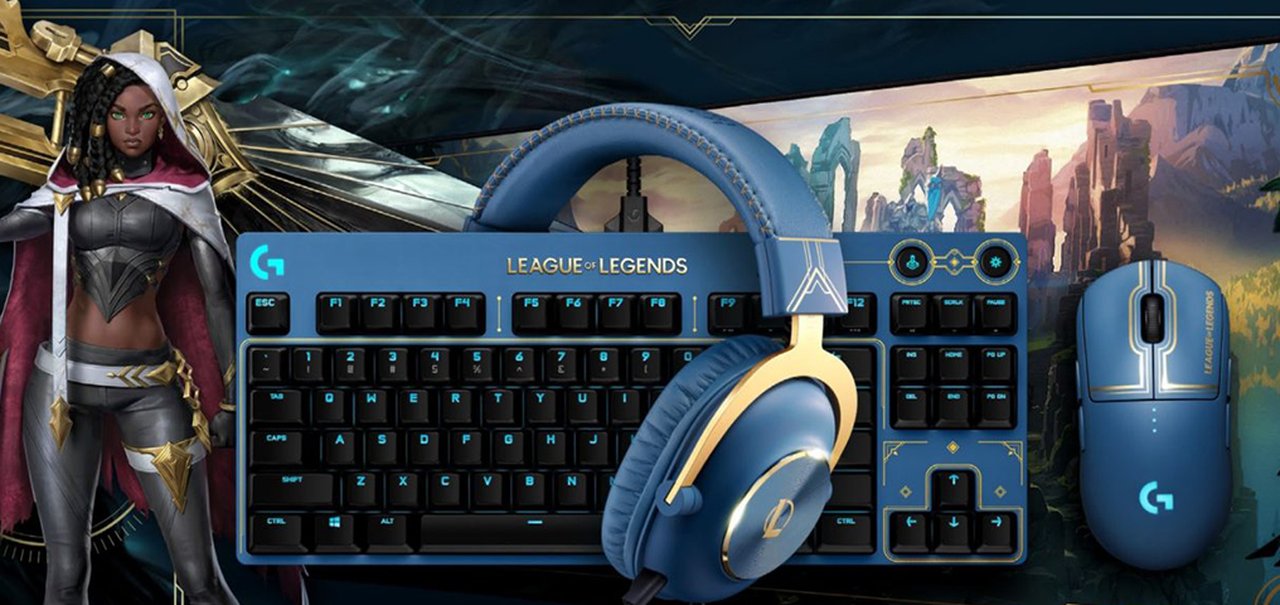 Logitech e Riot lançam periféricos baseados em League of Legends