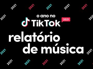 TikTok divulga relatório musical com destaques de 2021