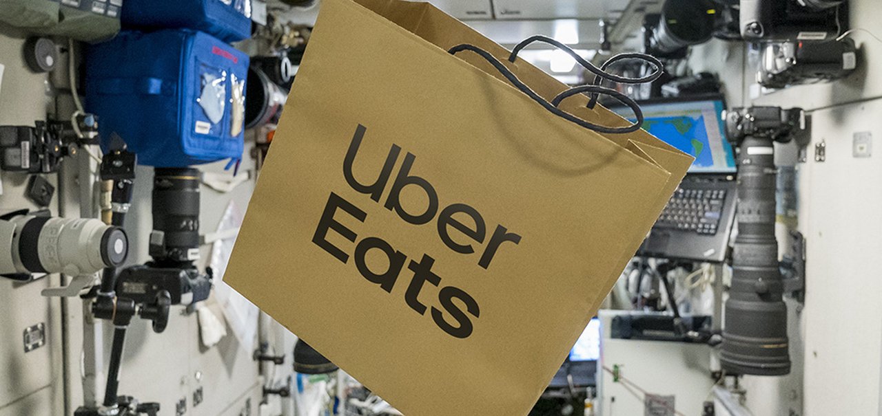 Uber Eats faz primeira entrega de comida no espaço