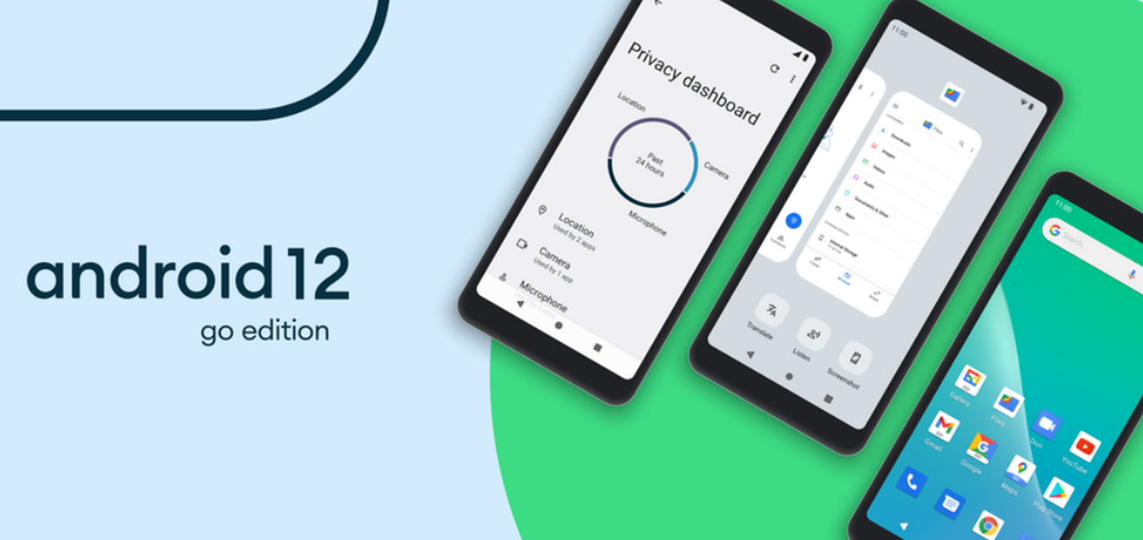 Google lança Android 12 Go Edition com maior privacidade e leveza