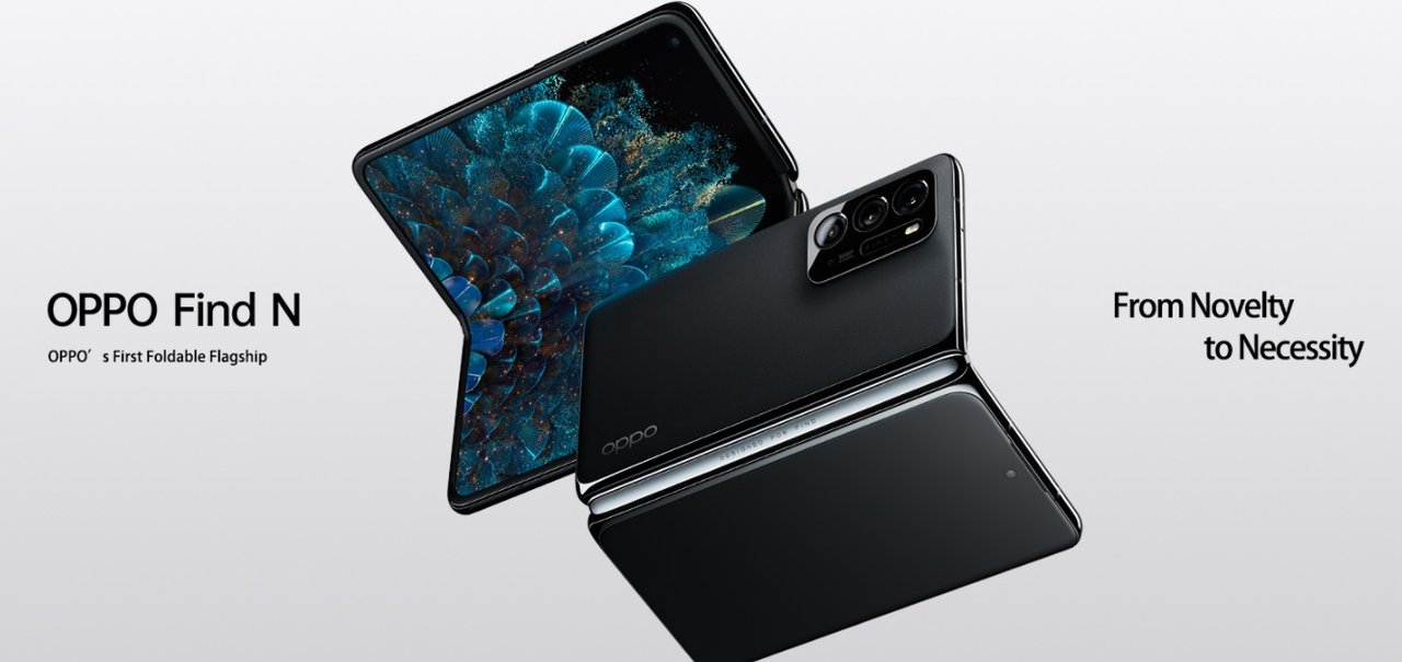 Oppo apresenta o Find N, primeiro celular dobrável da empresa