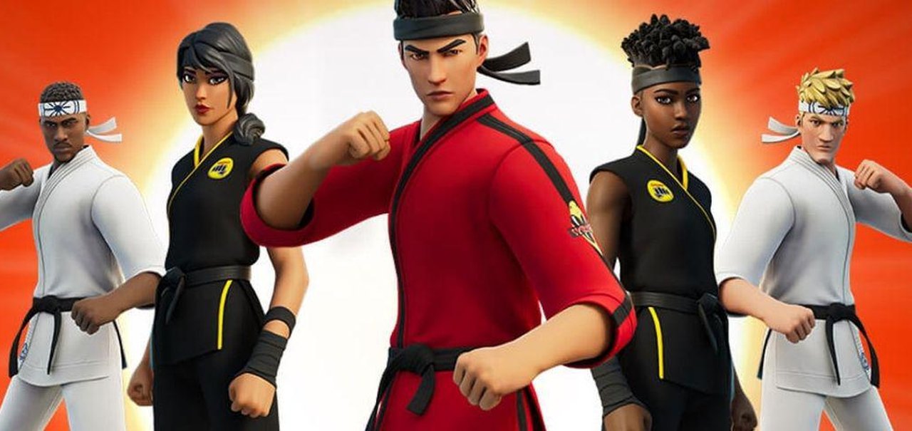 Fortnite anuncia skins de Cobra Kai para a quarta temporada da série