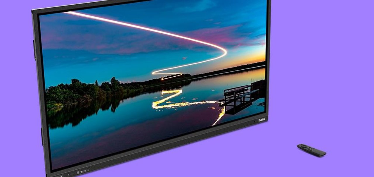 CES 2022: Lenovo revela telas 4K interativas; confira