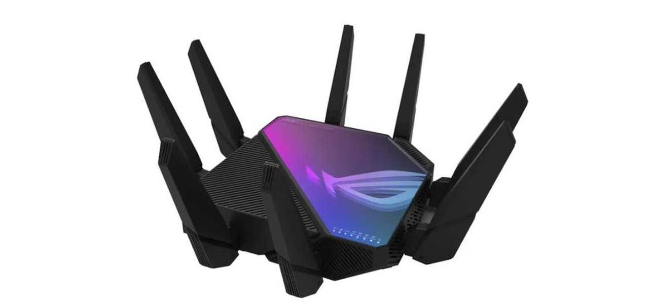 Asus lança primeiro roteador gamer com quad-band e Wi-Fi 6E